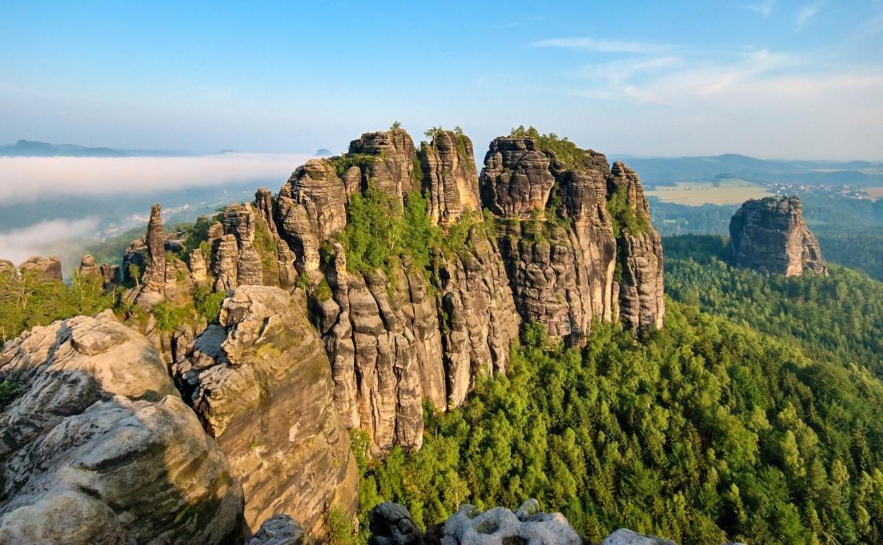 Restaurant Und Pension Zur Puppenstube Stolpen Zewnętrze zdjęcie